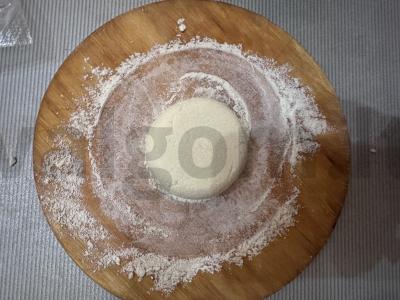 Sūrio blynai su kokosų drožlėmis Žingsnis 4