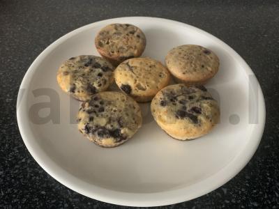 Mėlynių keksiukai Žingsnis 7