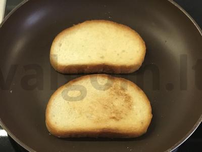 Brusketa su jautienos liežuviu ir krienais Žingsnis 1