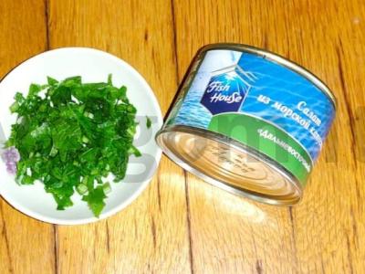 Salotas „Harmonija“ Žingsnis 2