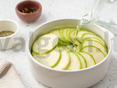 Cukinijų karpačo Žingsnis 2