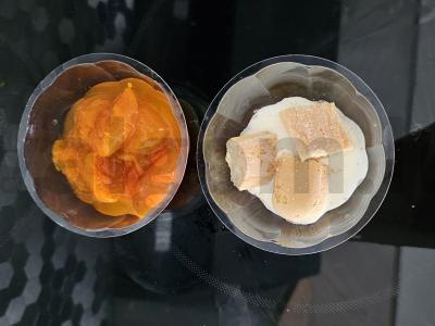 Greitas desertas su abrikosų džemu Žingsnis 2