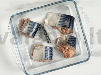 Skumbrė aštriame marinate Žingsnis 5