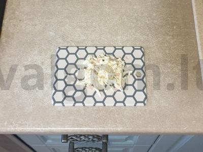 Sumuštiniai su lydytu sūriu ir dešrelėmis Žingsnis 3