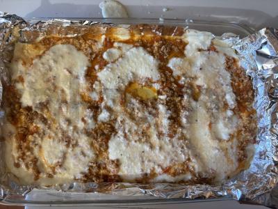 Namų lasagna orkaitėje Žingsnis 9