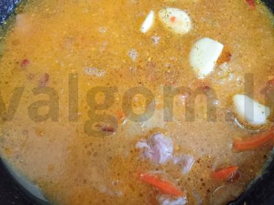 Basmati ryžių plovas su kiauliena ir česnaku Žingsnis 9