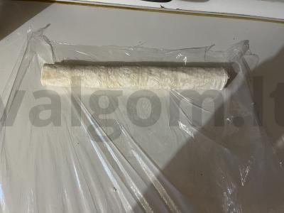 Rulonas lavaše su šprotų Žingsnis 7