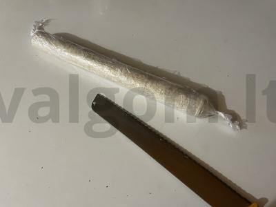 Rulonas lavaše su šprotų Žingsnis 8