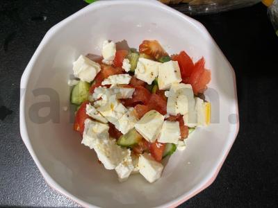 Vasaros salotos su bryndža Žingsnis 3