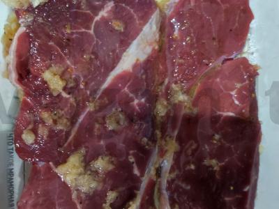 Keptas jautienos steikas Žingsnis 1