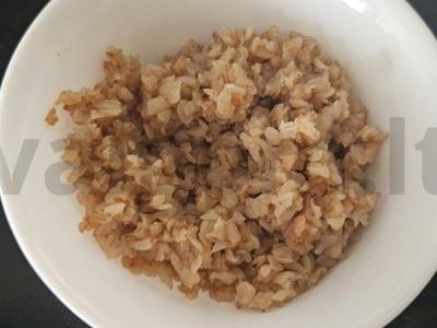 Grikių košė su obuoliais ir kokosų drožlėmis Žingsnis 4