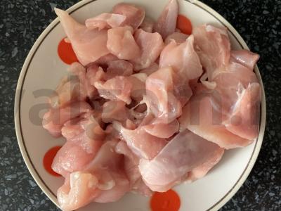 Bulvės su kalakutiena Žingsnis 2