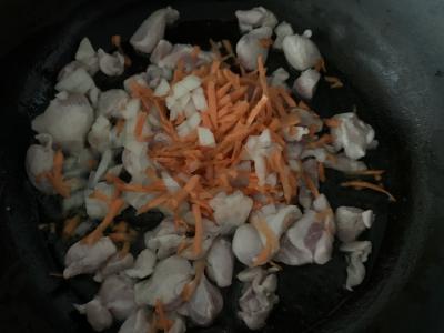 Bulvės su kalakutiena Žingsnis 4