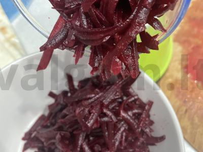 Užkandis „Burokėlių sriuba“ Žingsnis 1