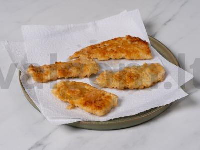 Keptas menkė miltų apvalkale Žingsnis 8