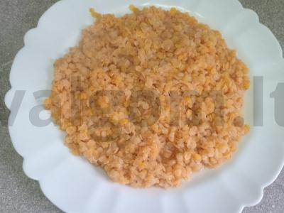 Raudona lęša su jautiena ir daržovėmis Žingsnis 7