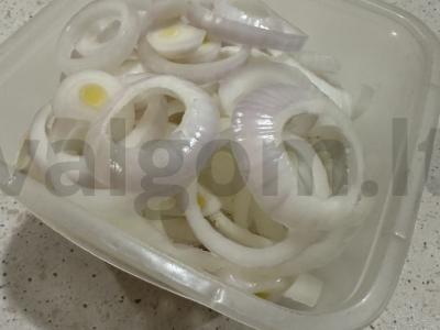 Marinuoti svogūnai šašlykui Žingsnis 3