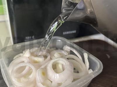 Marinuoti svogūnai šašlykui Žingsnis 6