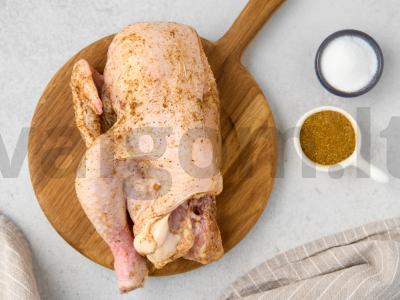 Troškinta vištiena namuose Žingsnis 1