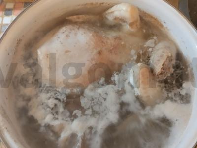 Namų šaltas su Meksikos mišiniu ir krienais Žingsnis 1