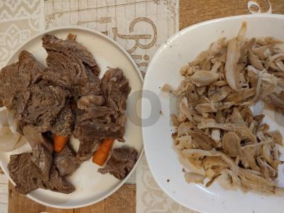 Namų šaltas su Meksikos mišiniu ir krienais Žingsnis 4