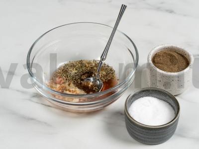 Kiaulienos kepsniai orkaitėje Žingsnis 1