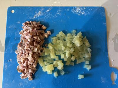 Skani pica su ananasais Žingsnis 4