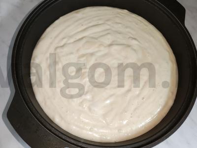 Tortas su grietinėlės kremu ir vyšniomis Žingsnis 4