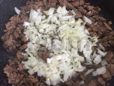 Kepta bulvė su vištienos kepenėlėmis Žingsnis 2