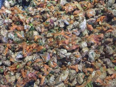 Kepta bulvė su vištienos kepenėlėmis Žingsnis 4