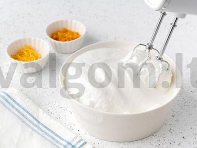 Be miltų šokoladinis sufleris Žingsnis 6