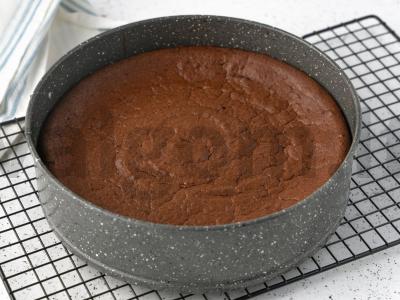 Be miltų šokoladinis sufleris Žingsnis 9