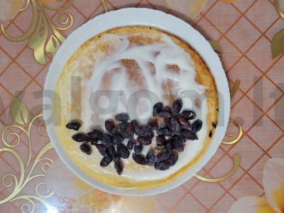 Ryžių blynai su pienu ir uogomis Žingsnis 4