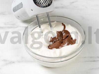 Tortas su šokoladiniu kremu Žingsnis 5