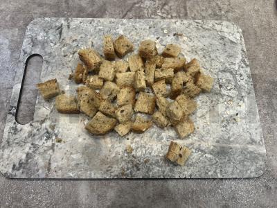 Salotas „Aštrus“ su rūkytomis vištienos krūtinėlėmis Žingsnis 10