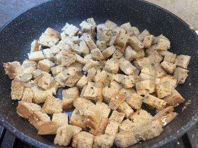 Salotas „Aštrus“ su rūkytomis vištienos krūtinėlėmis Žingsnis 11