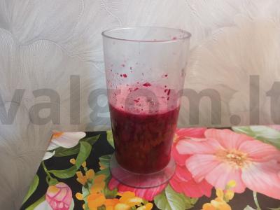 Burokėlių ir pitahajos smoothie Žingsnis 4