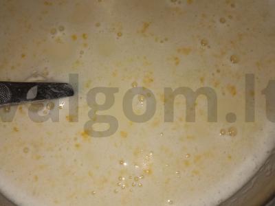 Medus tortas su kremu Žingsnis 6