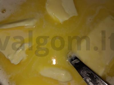 Medus tortas su kremu Žingsnis 7