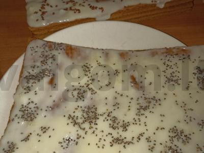 Medus tortas su kremu Žingsnis 9