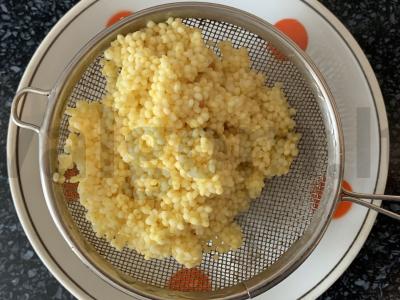 Kruopos iš grikių su obuoliais ir vynuogėmis Žingsnis 1