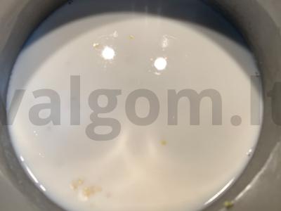 Kruopos iš grikių su obuoliais ir vynuogėmis Žingsnis 2