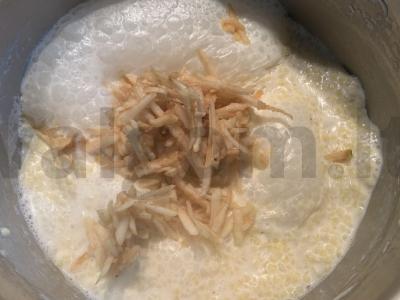 Kruopos iš grikių su obuoliais ir vynuogėmis Žingsnis 5