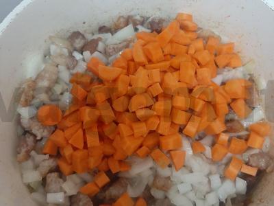 Greitas lagmanas su kiauliena Žingsnis 6