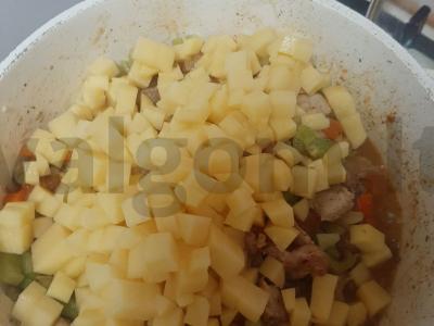 Greitas lagmanas su kiauliena Žingsnis 10