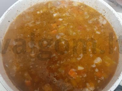 Greitas lagmanas su kiauliena Žingsnis 11