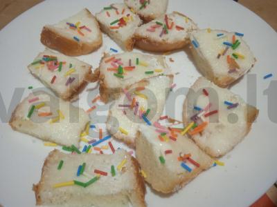 Saldūs grietinės sausainiai Žingsnis 4