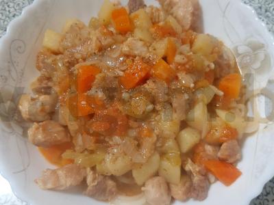 Greitas lagmanas su kiauliena Žingsnis 15