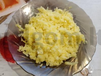 Salotas su ivasi ir kalmaru „Mano žuvis“ Žingsnis 6