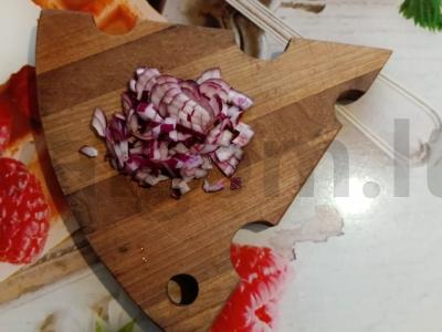 Salotas su ivasi ir kalmaru „Mano žuvis“ Žingsnis 10